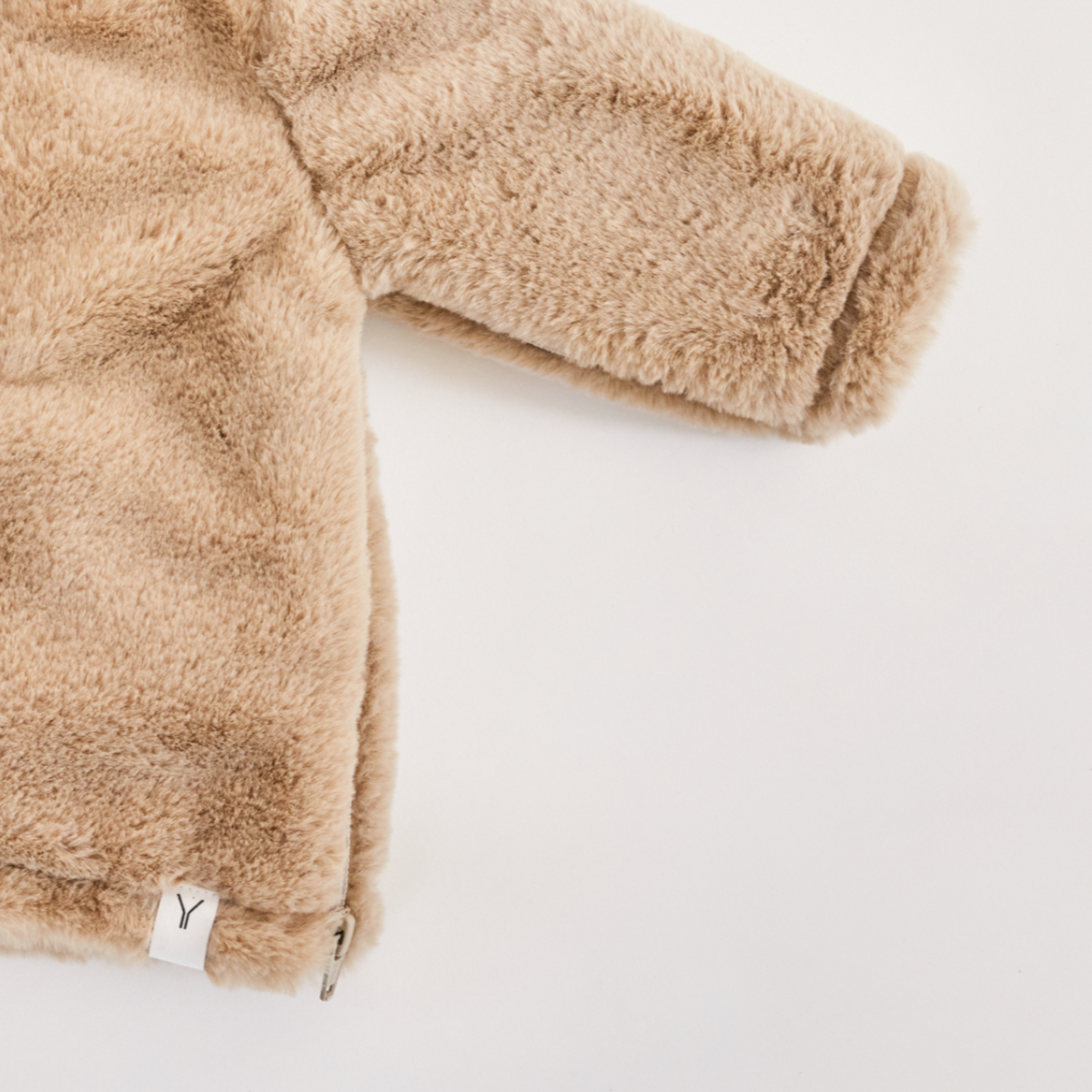 Fluffy jasje | Novy | Bruin