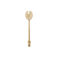 Messing saladevork | Pineapple | Goud