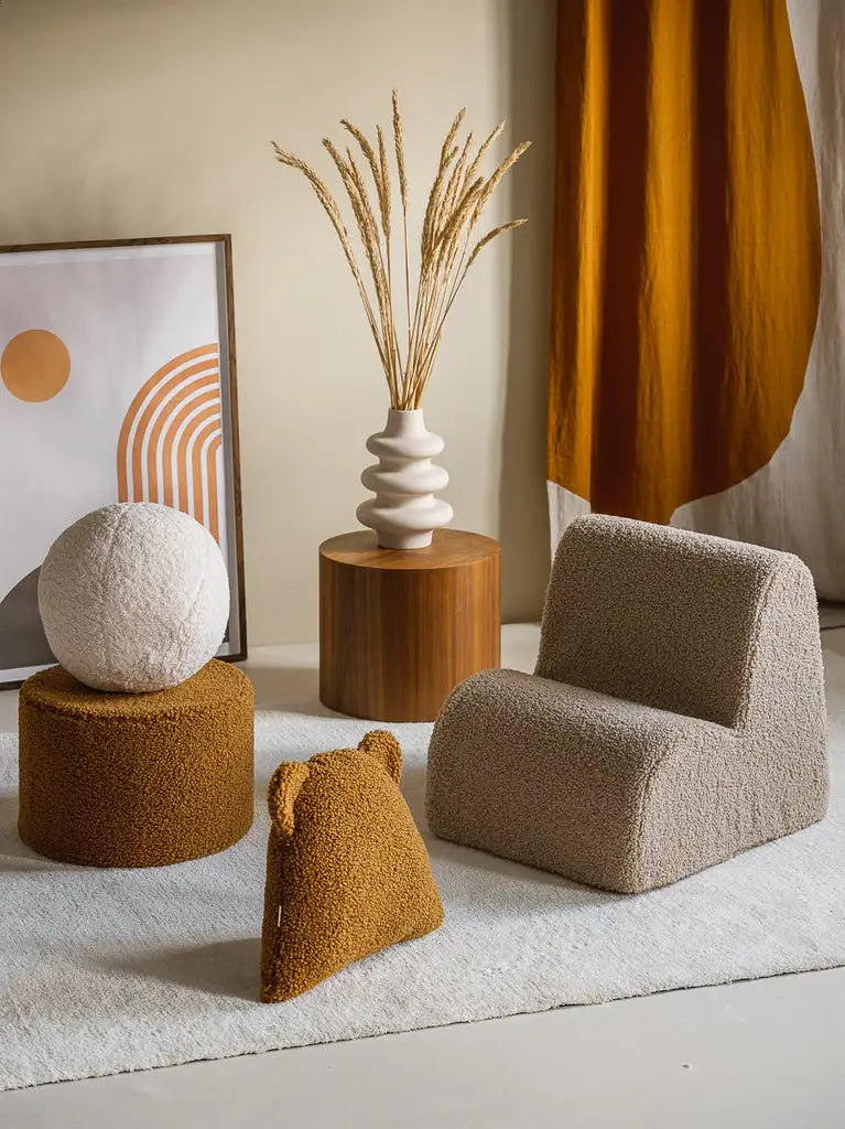 Kinder loungestoel | Cloud | Biscuit