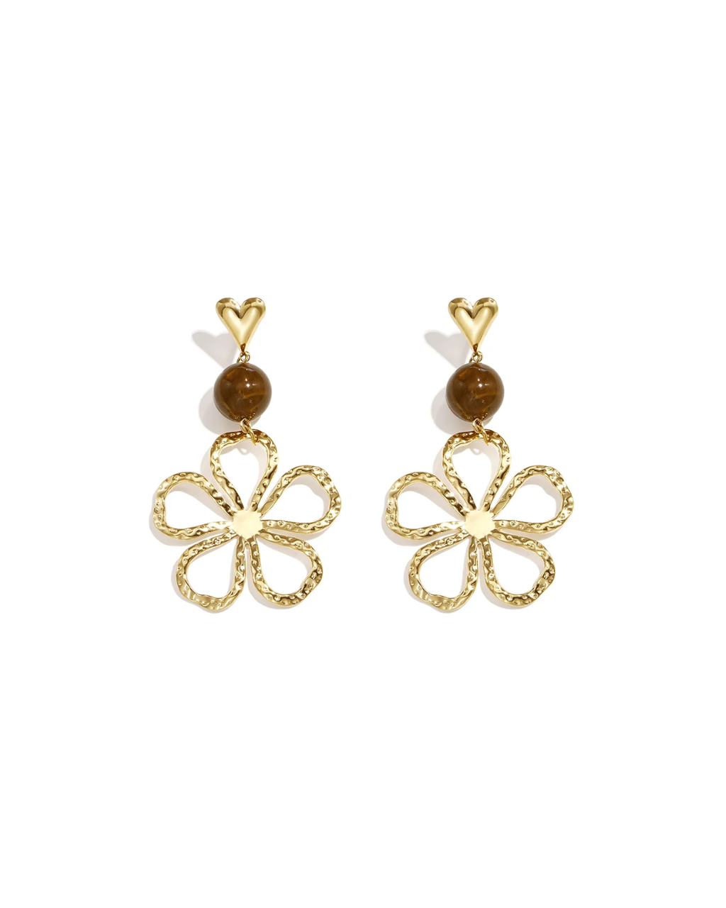 Oorbellen | Blooming heart | Diverse kleuren