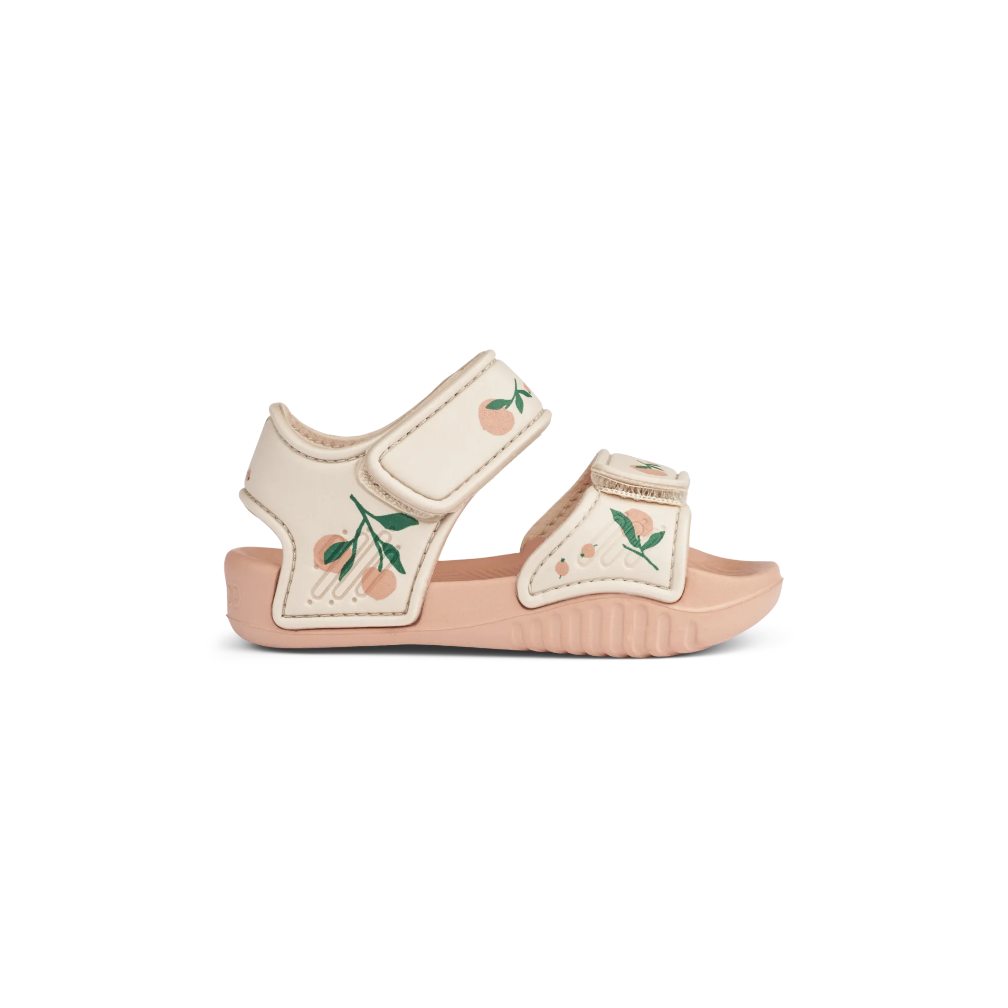 Pre-order | Blumer sandalen | Peach & sea shell