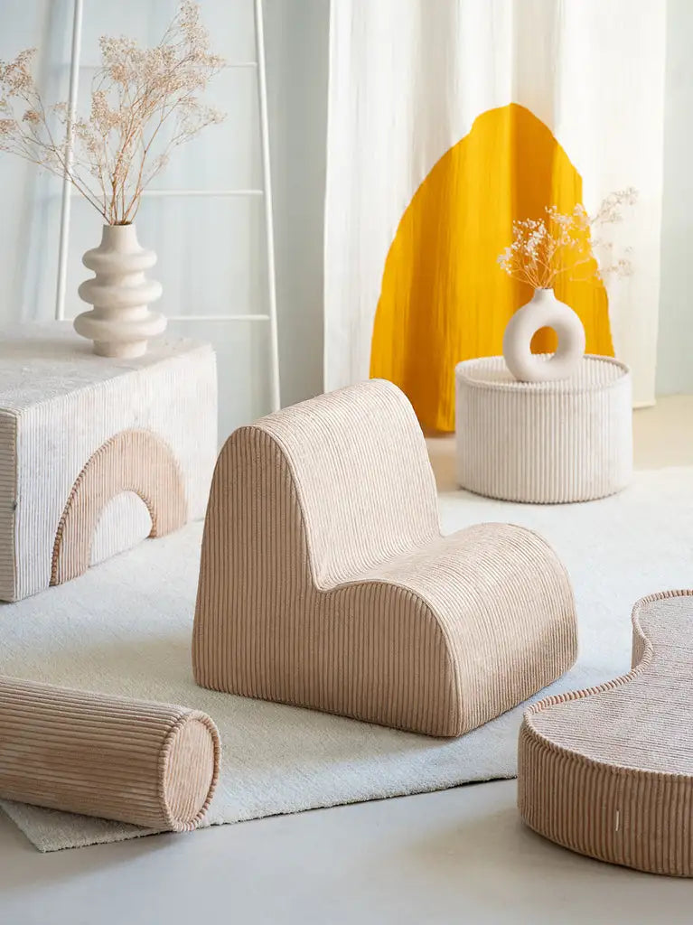 Kinder loungestoel | Cloud | Brown Sugar