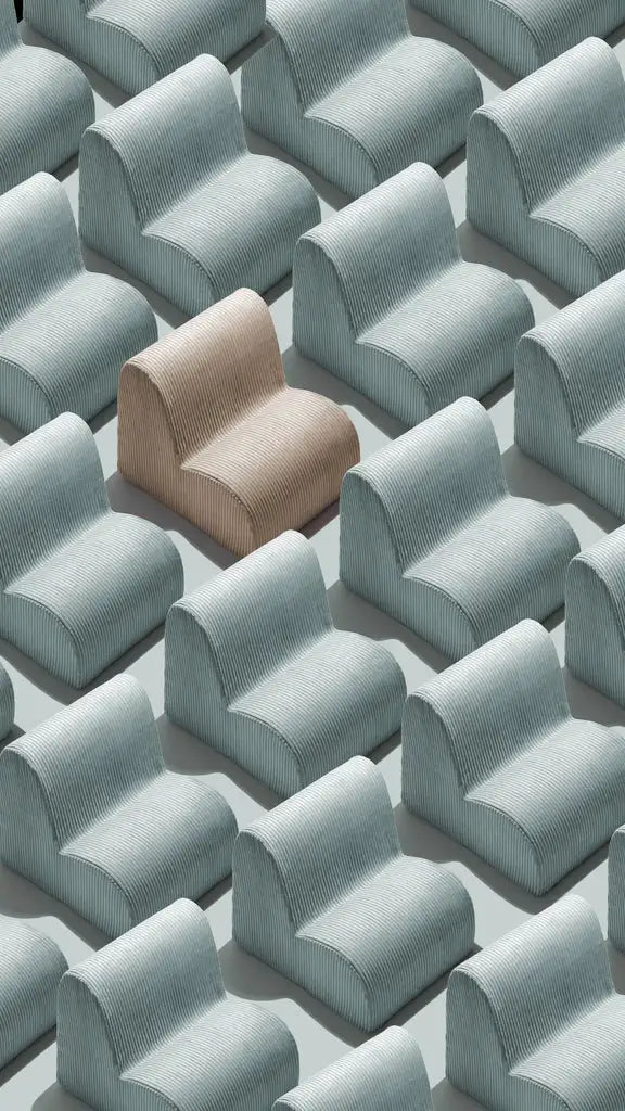 Kinder loungestoel | Cloud | Brown Sugar