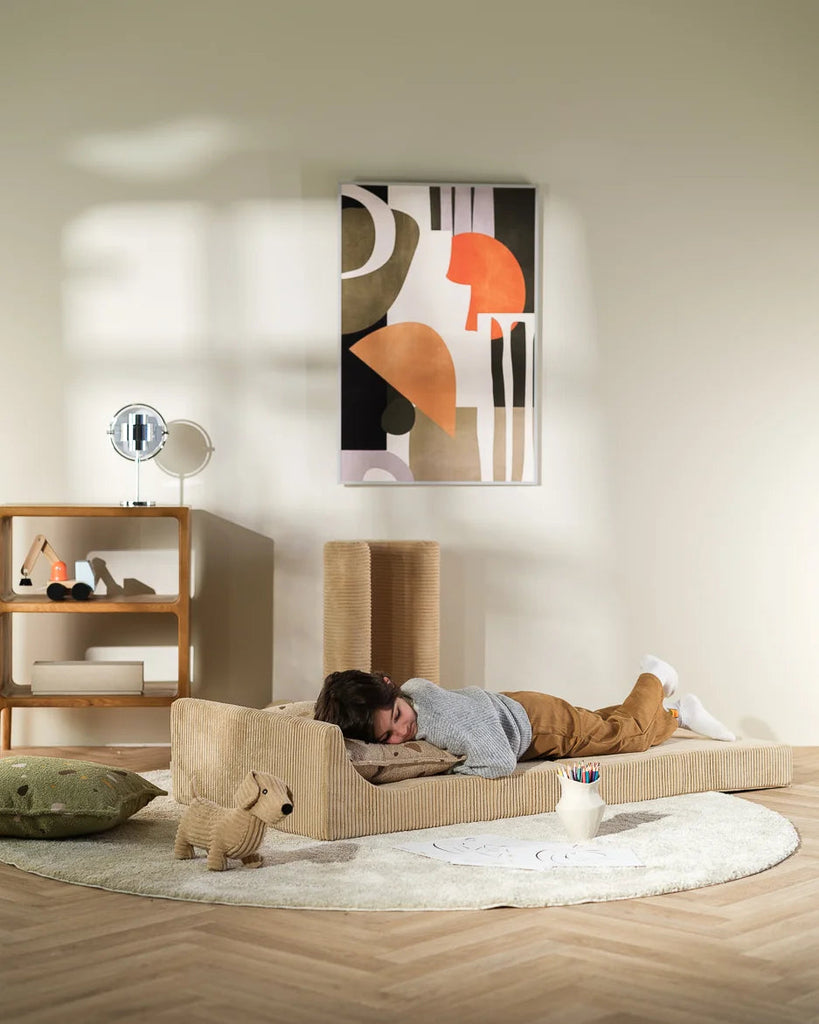 Kinder loungestoel | Flipster | Brown Sugar