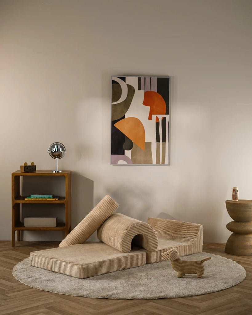 Kinder loungestoel | Flipster | Brown Sugar