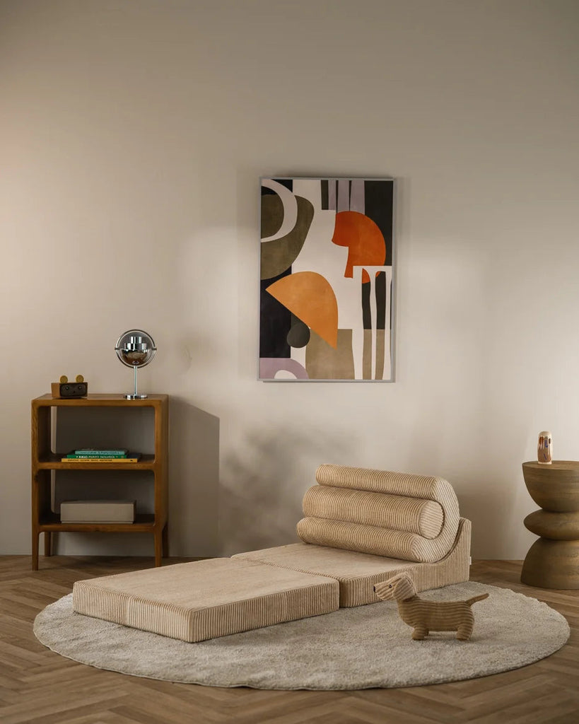 Kinder loungestoel | Flipster | Brown Sugar