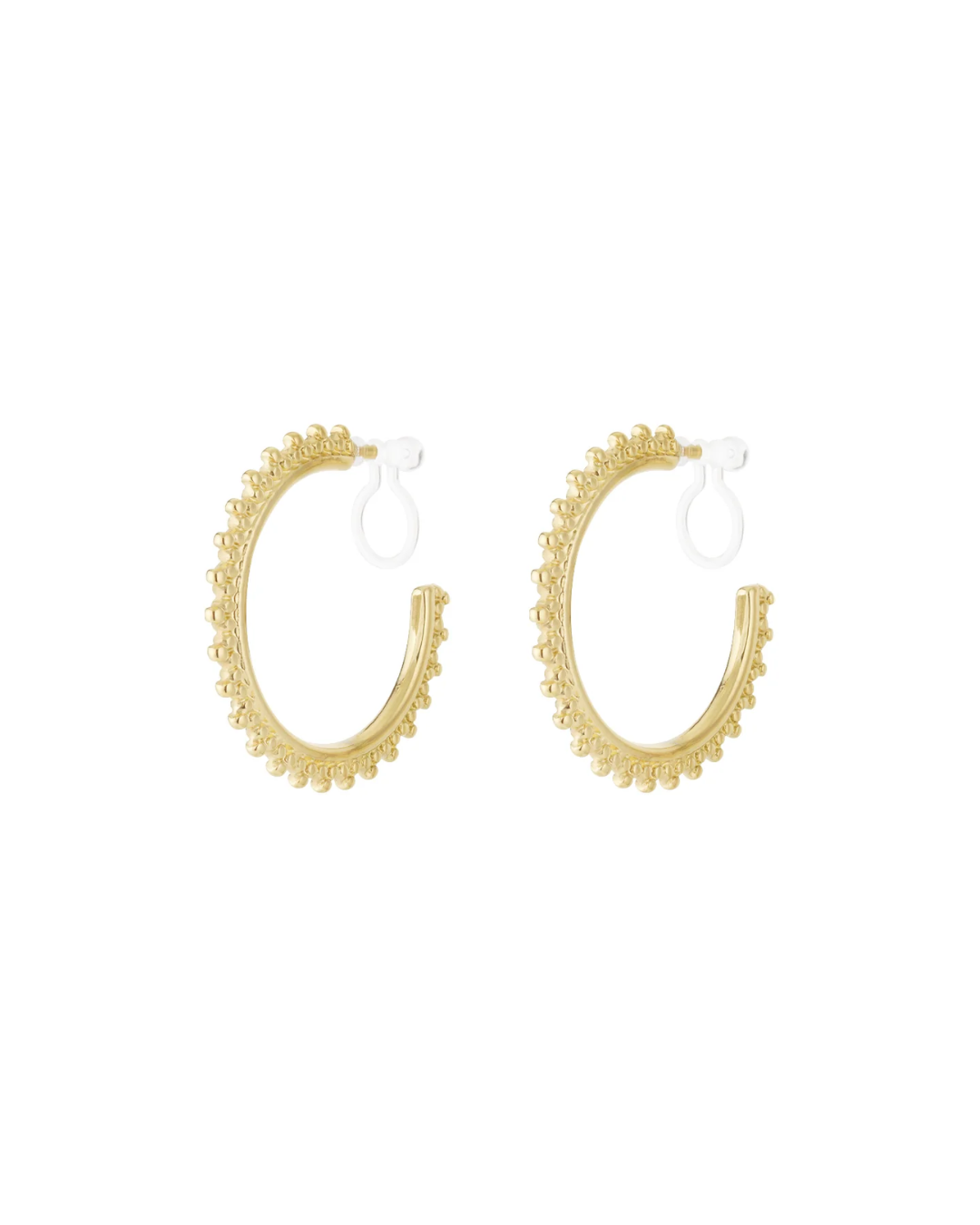 Clip oorbellen | Sunburst | Goud & zilver