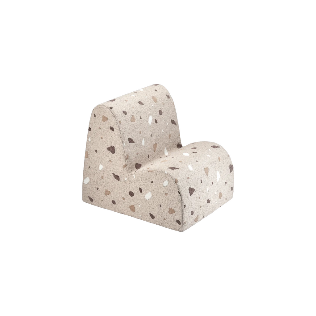 Kinder loungestoel | Cloud | Terrazzo Sand