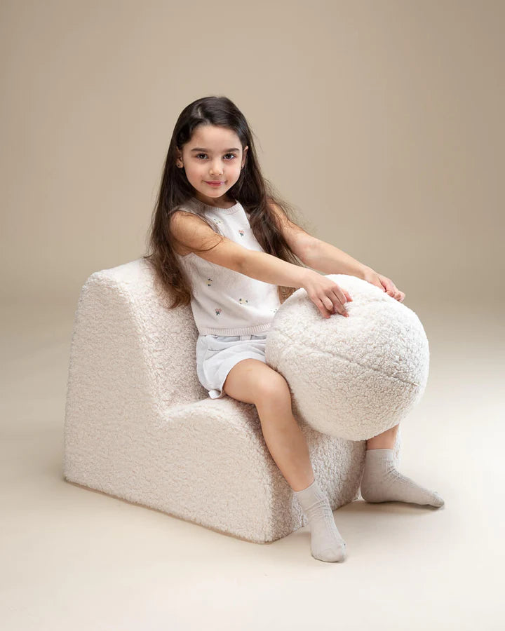 Kinder loungestoel | Cloud | Cream