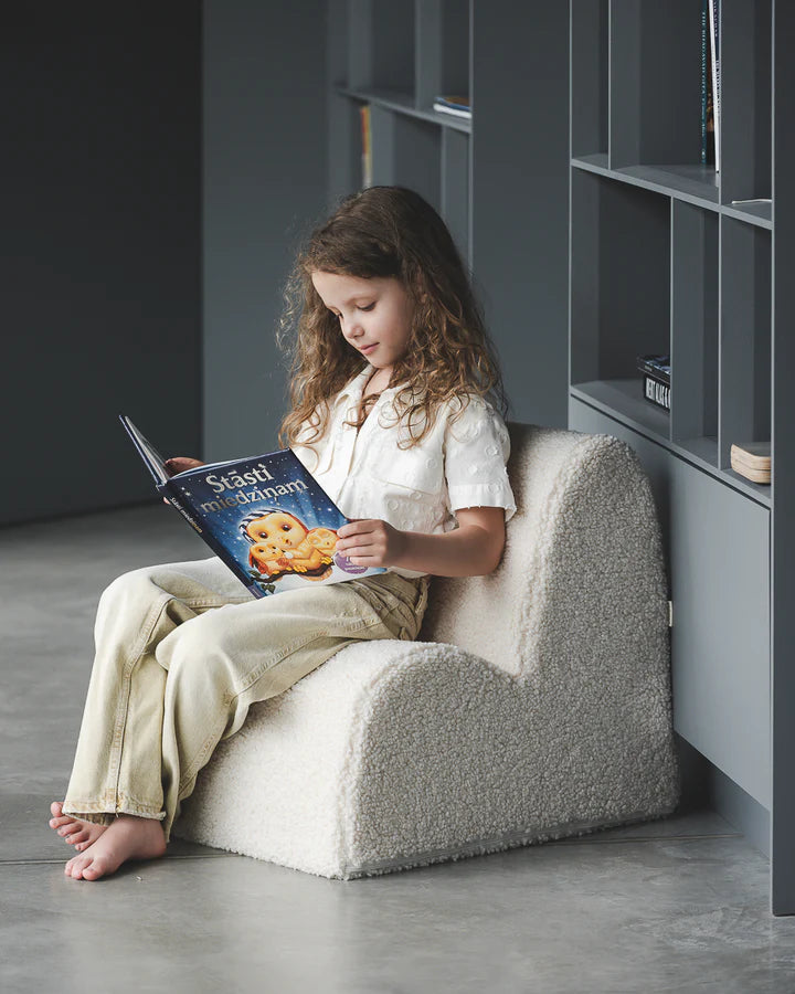 Kinder loungestoel | Cloud | Cream