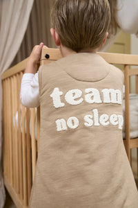 Jumper Team No Sleep | Diverse maten | Taupe