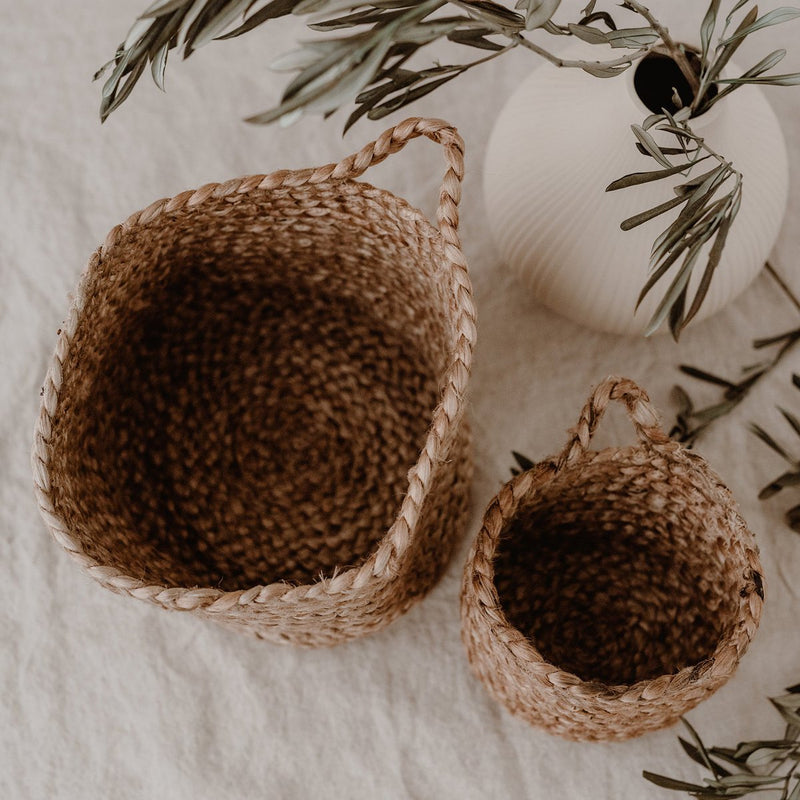 Jute hangmandje | Ø 15 cm