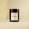 Geurkaars in glazen pot | Dark amber