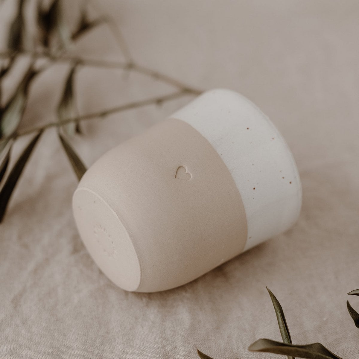 Handgemaakte mok | Hartje