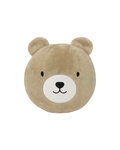 Sierkussen Bear | Ø 30 cm | Brown rice