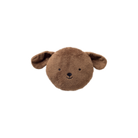 Knuffelkussen Dog | Ø 30 cm | Bruin