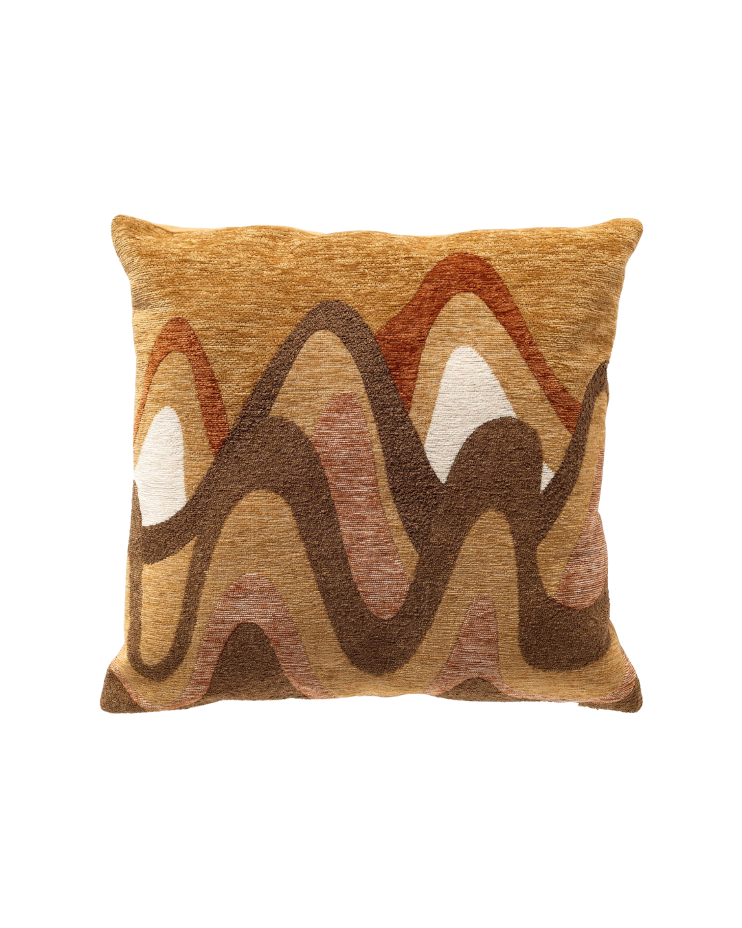 Pre-order | Sierkussen Mouna | 45 x 45 cm | Honey mustard