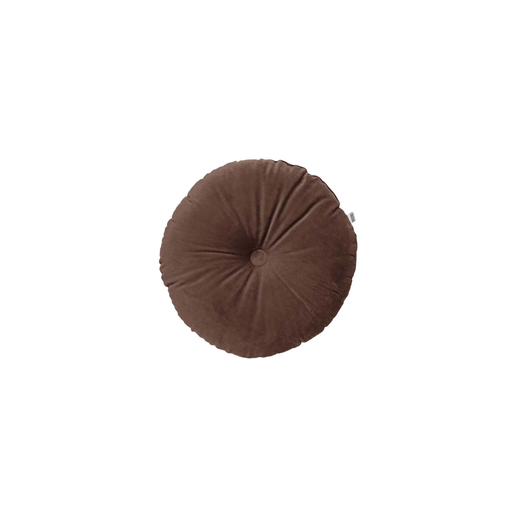 Sierkussen Olly | Ø 40 cm | Chocolate martini