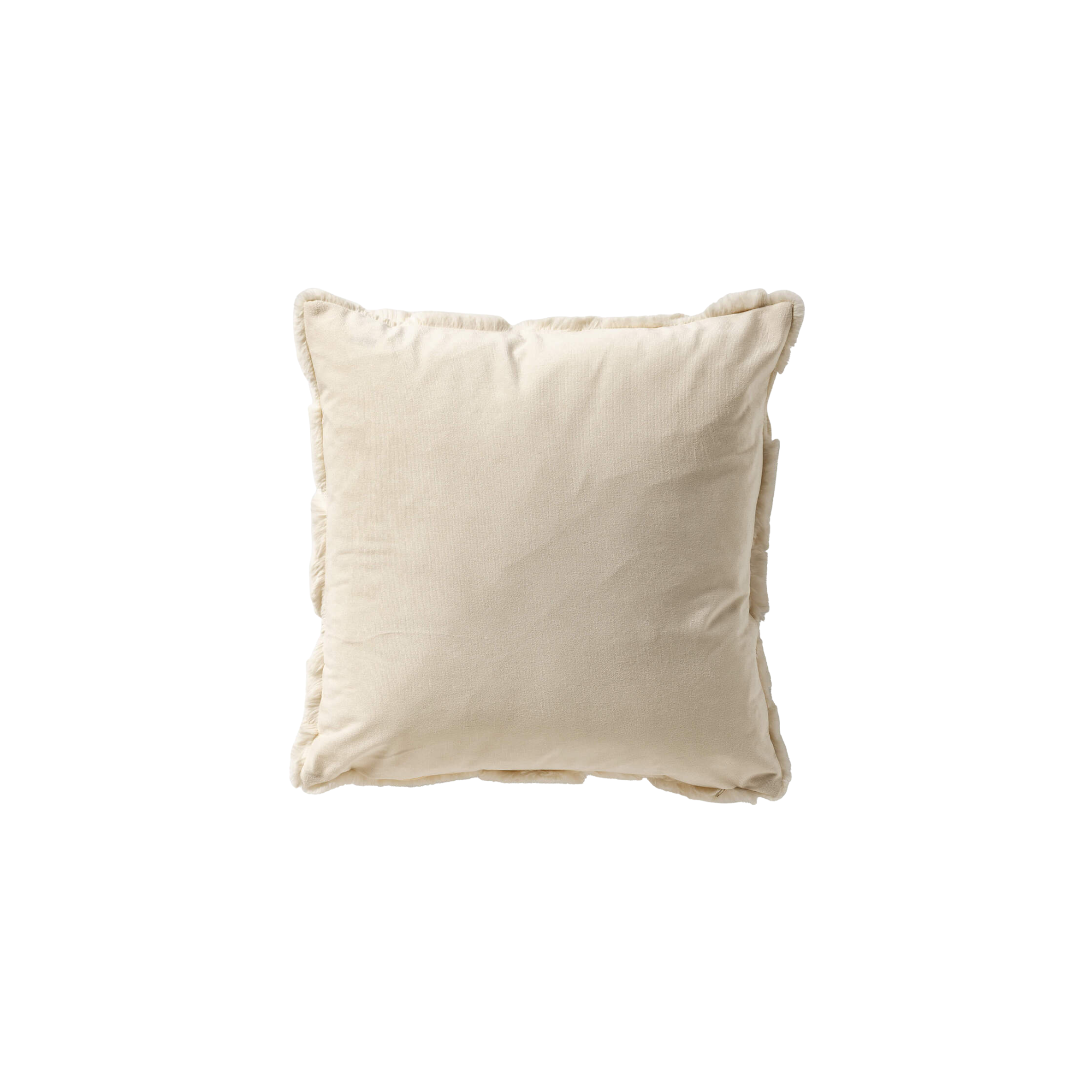 Sierkussen Pom | 45 x 45 cm | Cannoli cream