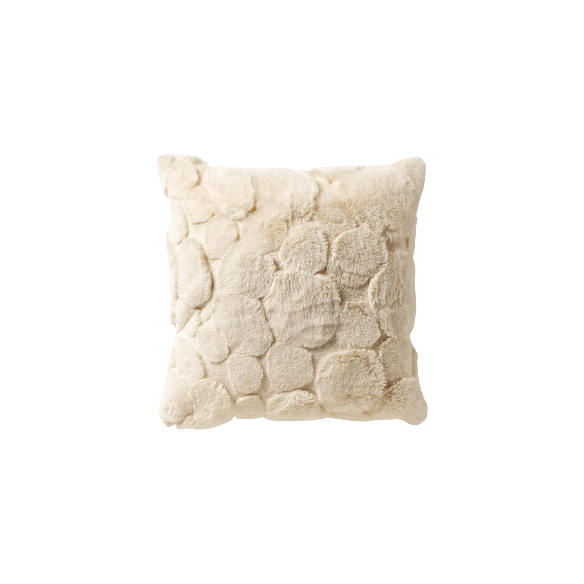 Sierkussen Pom | 45 x 45 cm | Cannoli cream