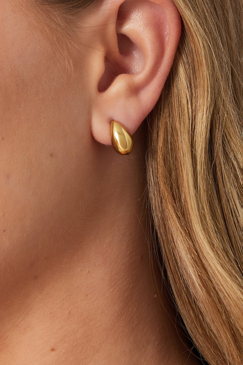 Oorbellen | Drop | Goud