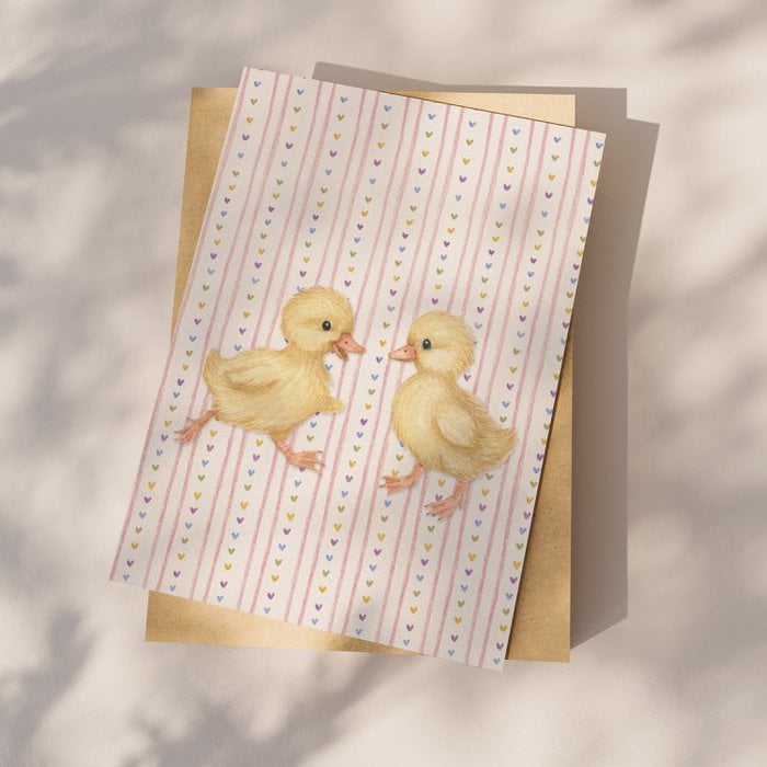 Wenskaart | Eendjes