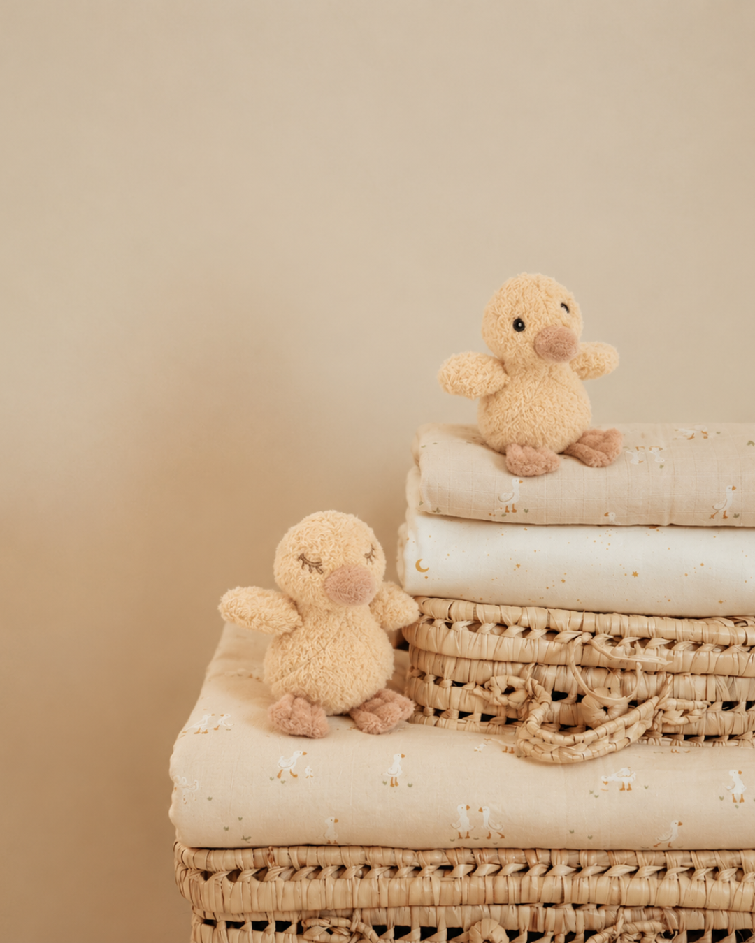 Pre-order | Knuffel | Quack het eendje | Set van 2 | 9 cm