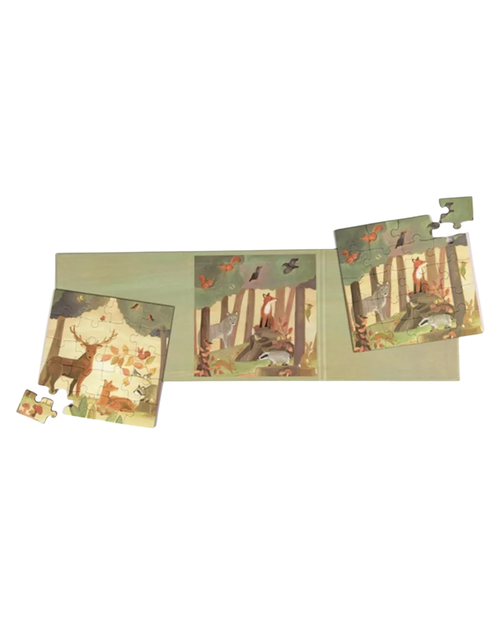 Pre-order | Magnetische puzzel | Set van 2 | Bos