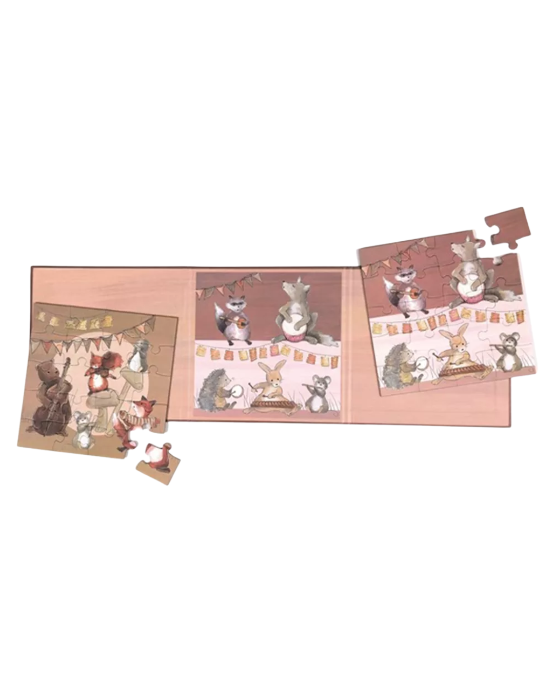 Pre-order | Magnetische puzzel | Set van 2 | Muzikanten