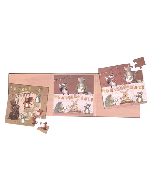 Pre-order | Magnetische puzzel | Set van 2 | Muzikanten