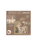 Pre-order | Magnetische puzzel | Set van 2 | Muzikanten