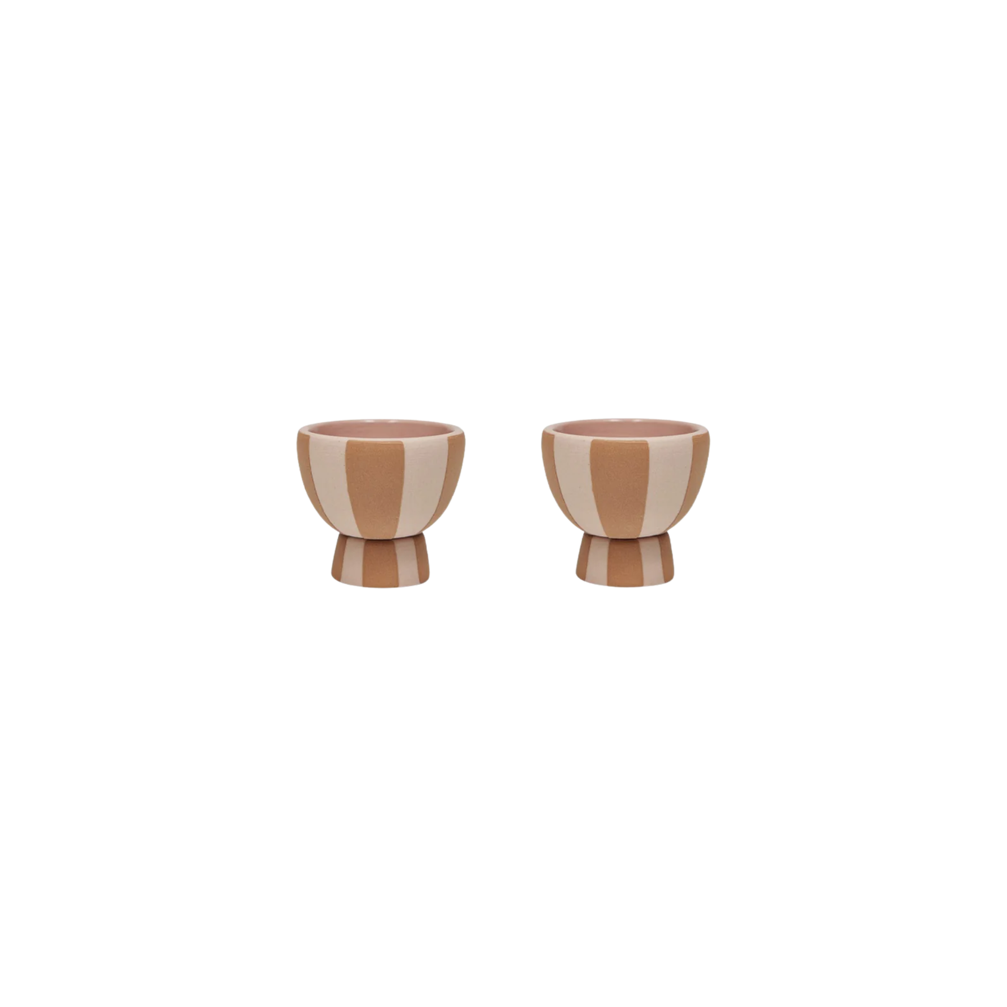 Eierdopje Toppu | Set van 2 | Caramel & Rose
