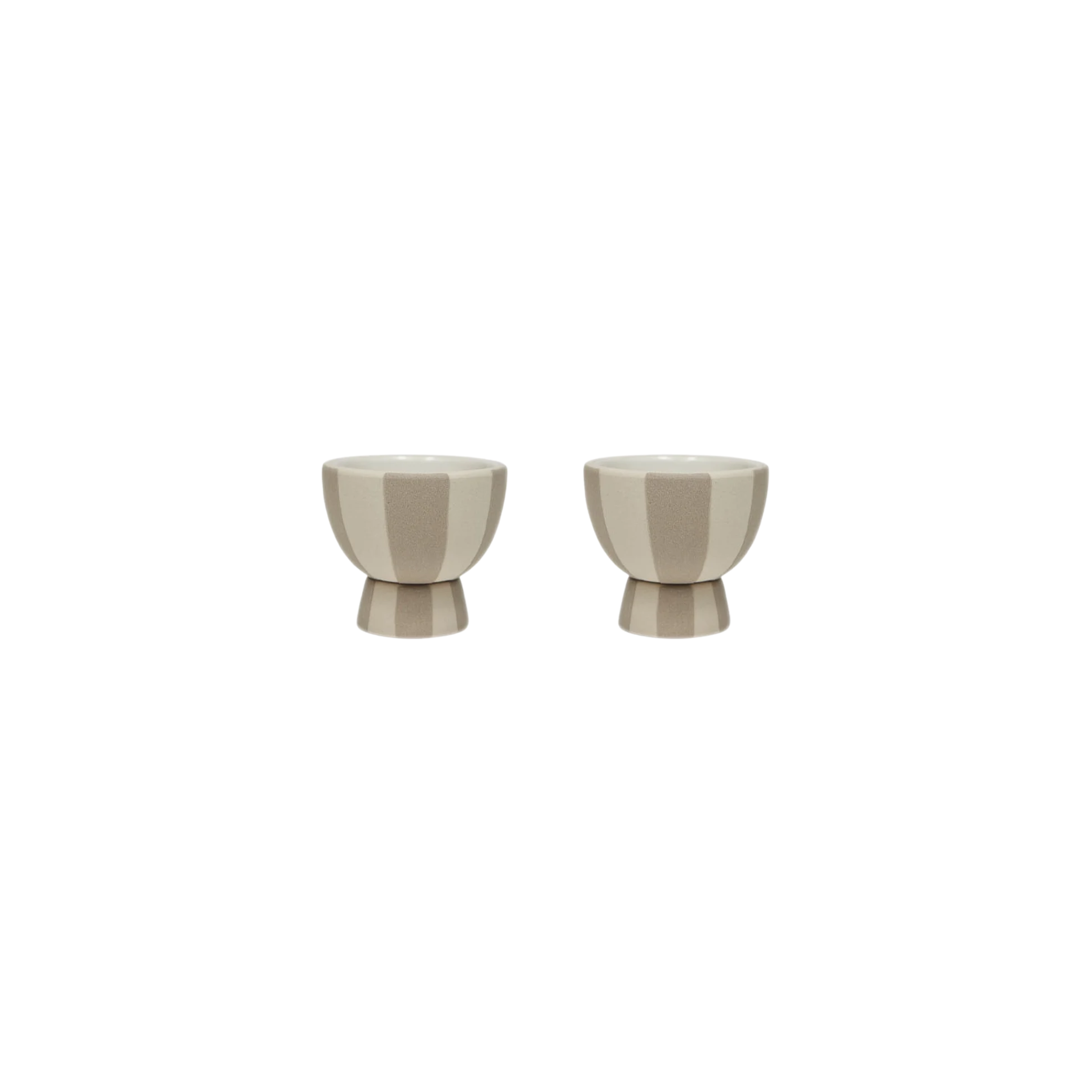 Eierdopje Toppu | Set van 2 | Clay
