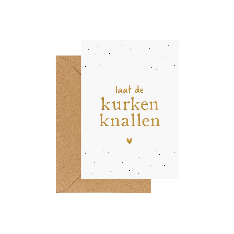 Enkele kaart | Laat de kurken knallen