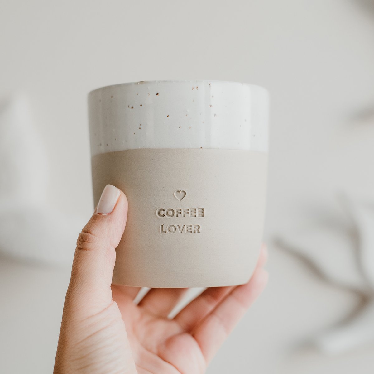 Handgemaakte mok | Coffee lover