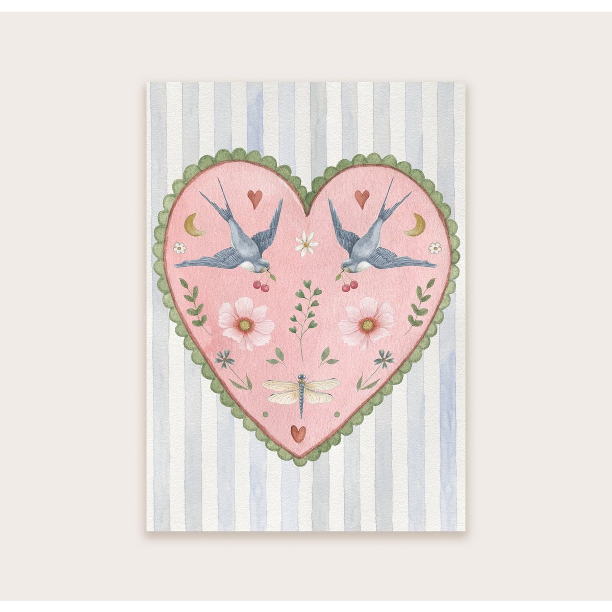 Wenskaart | Zwaluwen