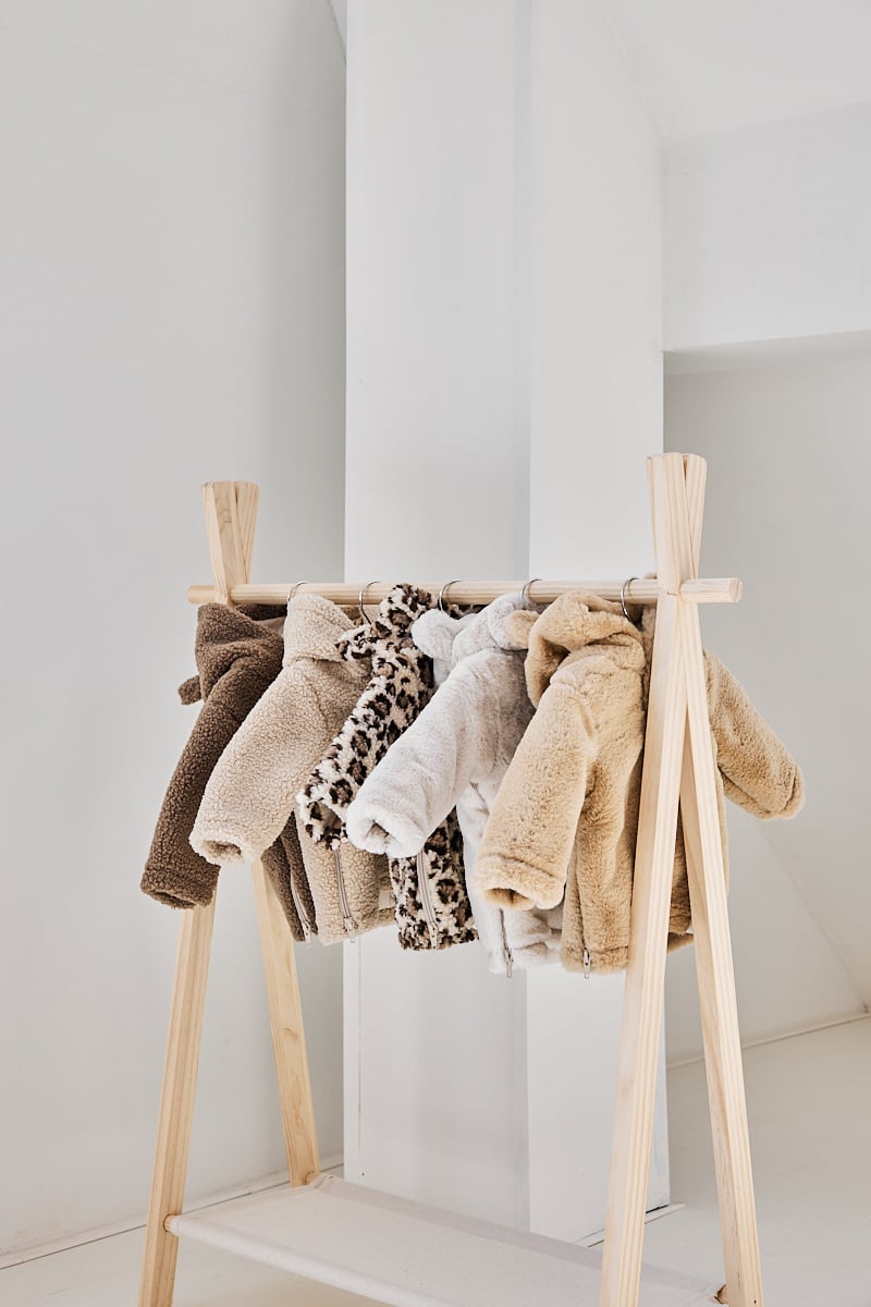 Fluffy jasje | Novy | Off-white