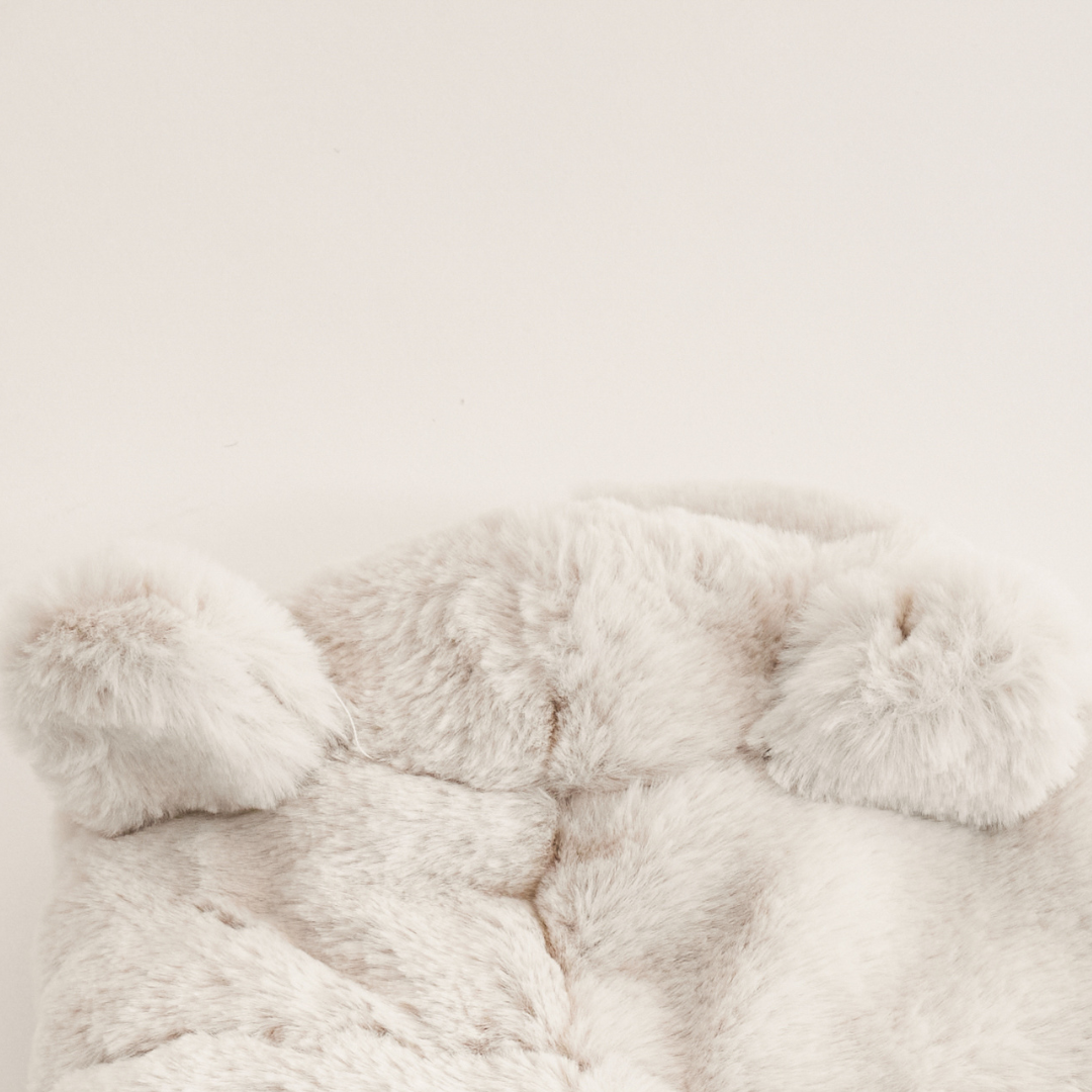 Fluffy jasje | Novy | Off-white
