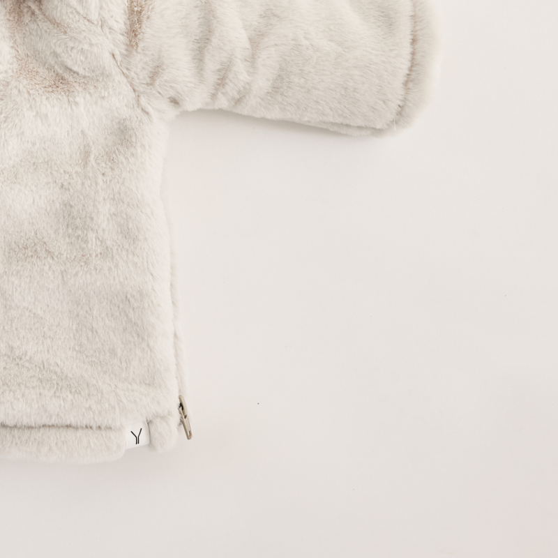 Fluffy jasje | Novy | Off-white