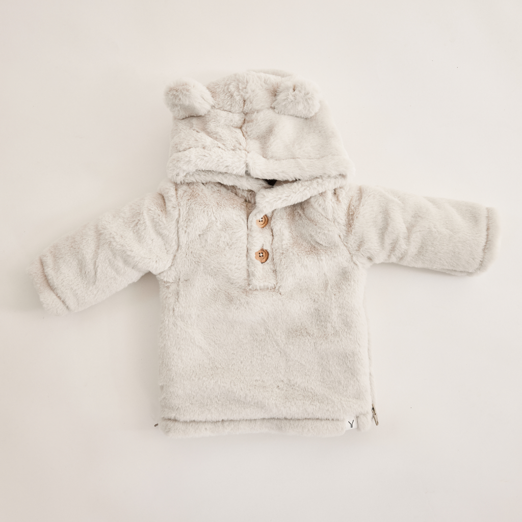 Fluffy jasje | Novy | Off-white