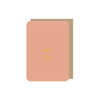 Enkele kaart | Flower | Goudfolie