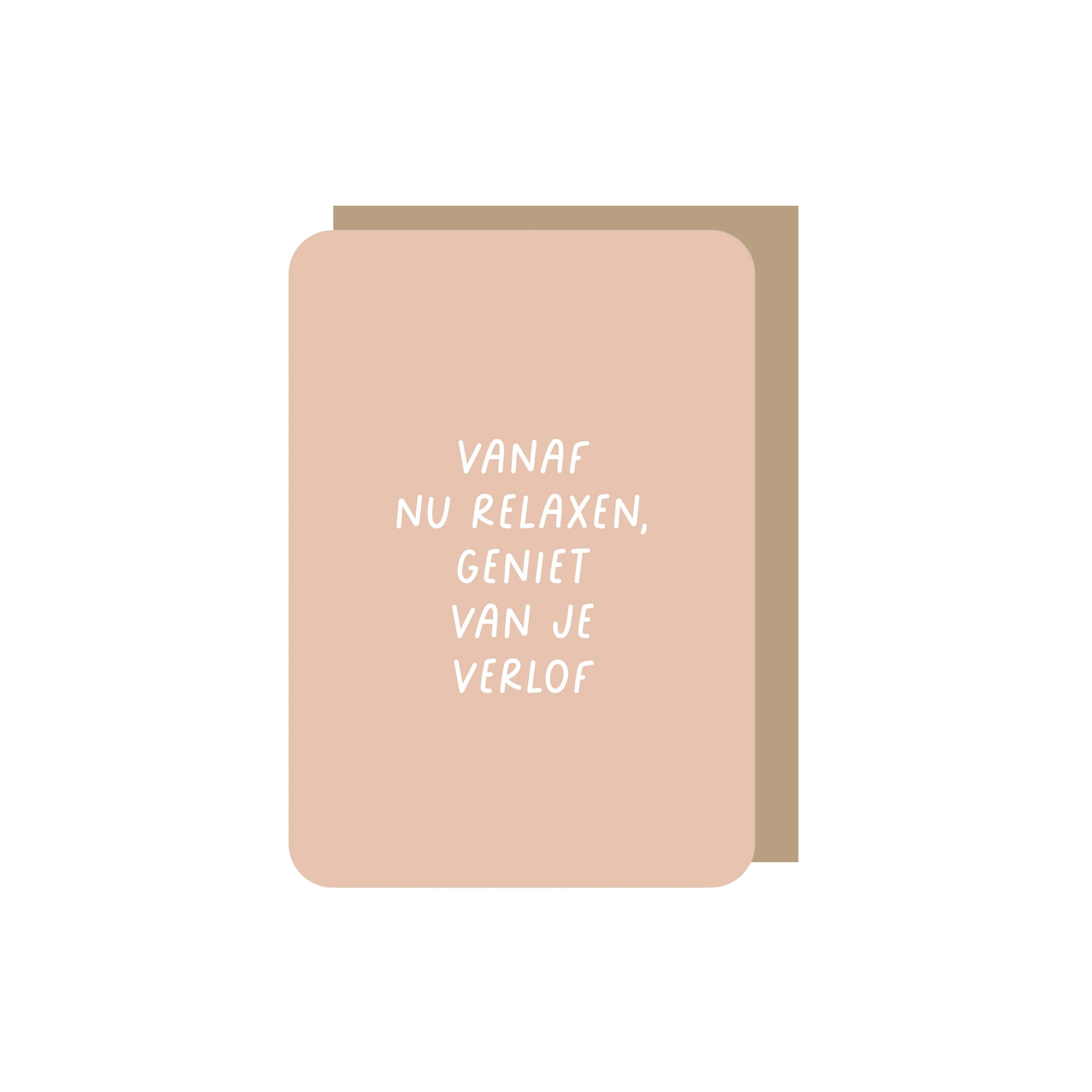 Enkele kaart | Geniet van je verlof