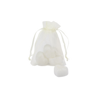 Hartjes geurblokjes in organza zakje | Fresh Cotton