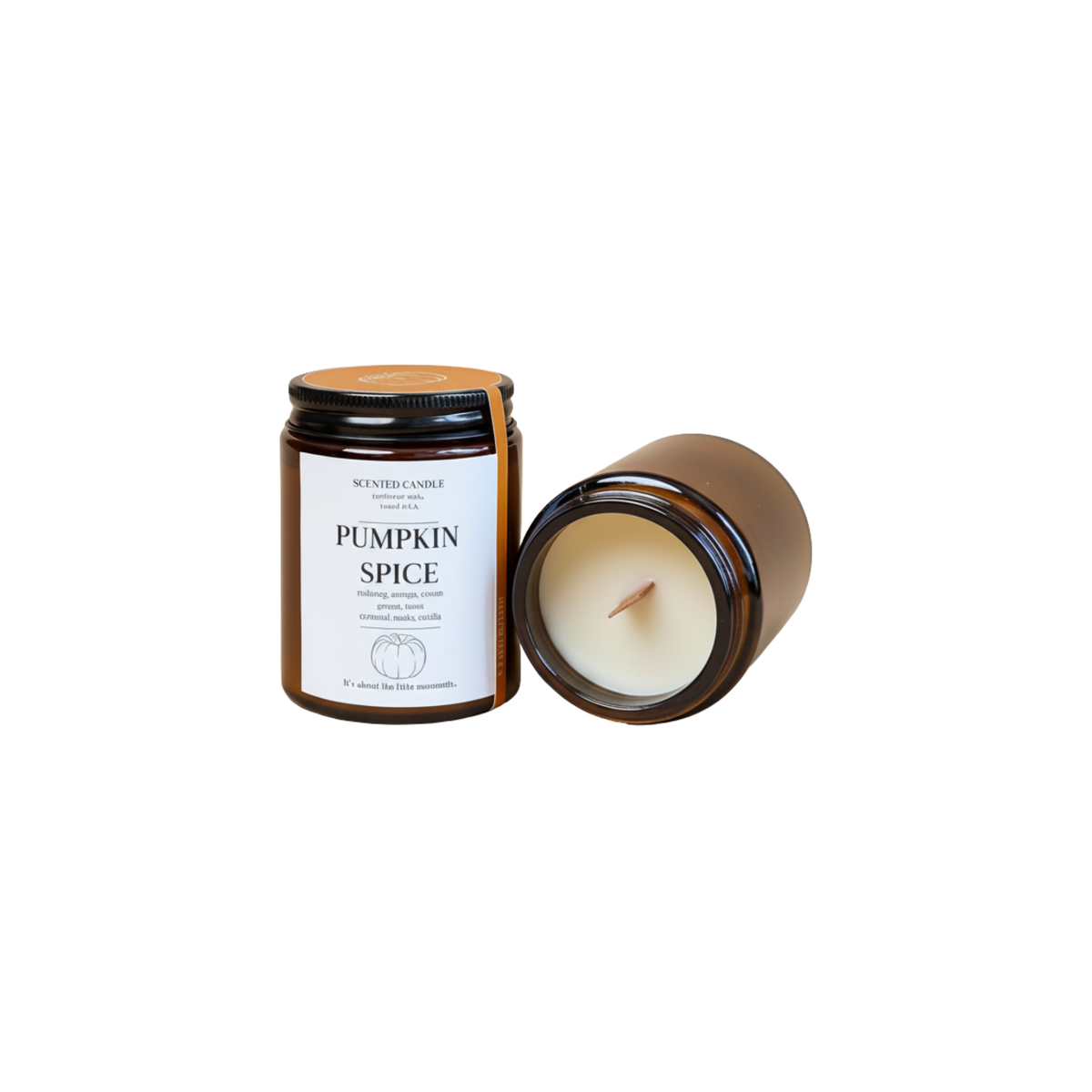 De heerlijke winterse geuren van deze geurkaars, die wil je hebben! In een mooie bruin glazen pot, als de kaars is opgebrand kun je dit mooie potje met schroefdeksel weer hergebruiken. Ook superleuk om kado te geven!