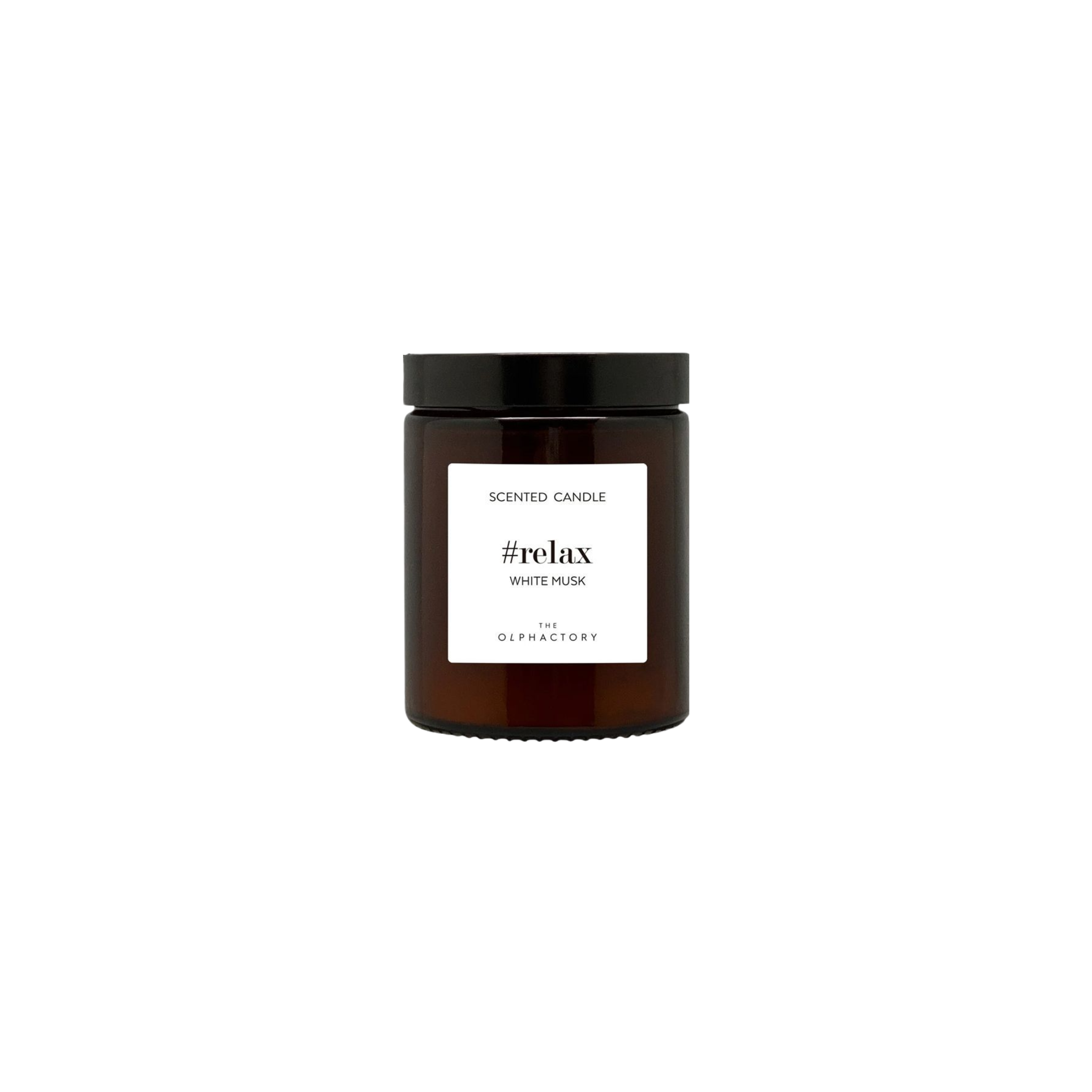 Geurkaars in glazen pot | White musk