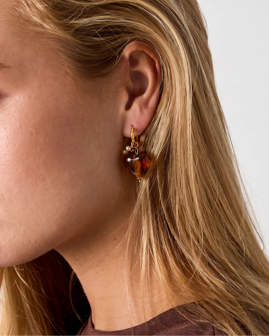 Oorbellen | Heart charm | Diverse kleuren