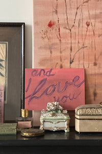 Art print | I love you | A5