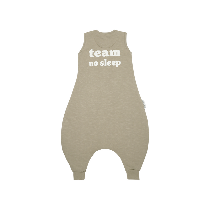 Jumper Team No Sleep | Diverse maten | Taupe