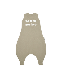 Jumper | Team no sleep | Gevoerd | Taupe