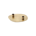 Kandelaar Glowpad | Antiek goud | Groot